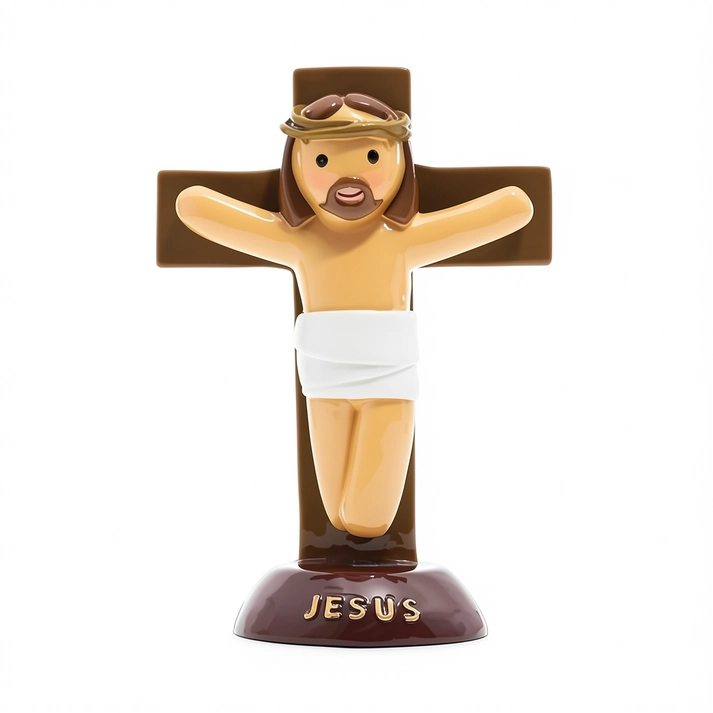 Figurka Krzyż Jezus